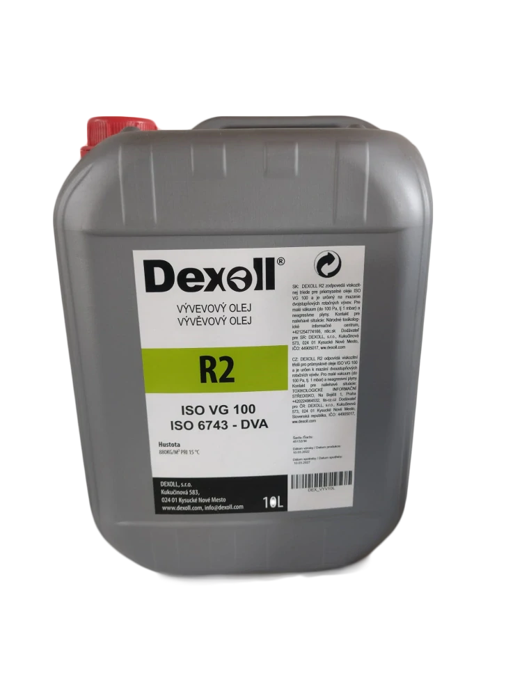 Dexoll R2 Vývevový olej 10L