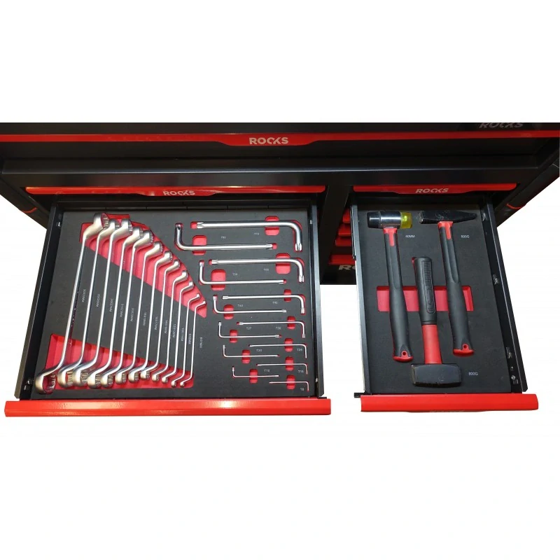 Rooks - Skrinka na náradie STRONG GARAGE XXL s náradím 485ks OK-01.3008