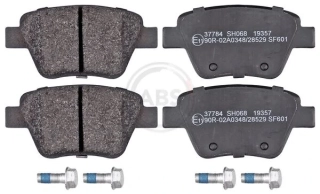 Brzdové dostičky, A.B.S., 37784, VW, SEAT, AUDI, SKODA