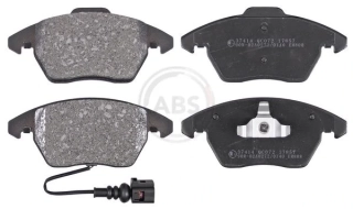 Brzdové dostičky, A.B.S., 37414, VW, SEAT, AUDI, SKODA