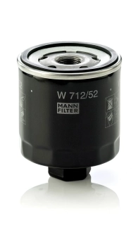 Olejový filter, MANN-FILTER, W712/52 SKODA, VW, SEAT, AUDI