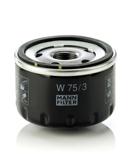 Olejový filter, MANN-FILTER W75/3, Renault, Dacia, Opel, Nissan, Citroen