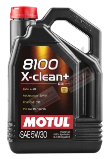 Motul 8100 X-clean + 5W-30 5L 