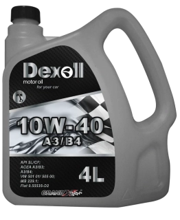 Dexoll 10W-40 A3/B4 4L 
