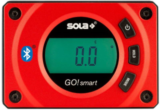 Digitalná vodováha 8 cm, s magnetom, Bluetooth - SOLA