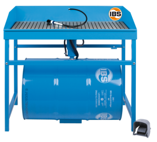 Umývací stôl typ M, 200 litrov, extra nosnosť 250 kg, elektrické čerpadlo a štetec