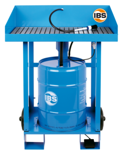 Umývací stôl typ F2 pojazdný, 50 litrov, nosnosť 100 kg, elektrické čerpadlo a štetec - IBS