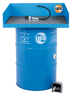 Umývací stôl typ KP 200 litrov, nosnosť 80 kg, elektrické čerpadlo, štetec - IBS Scherer