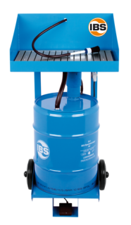 Umývací stôl typ F pojazdný, 50 litrov, nosnosť 40 kg, elektrické čerpadlo, štetec - IBS