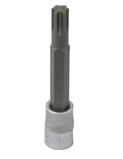Zástrčná hlavice RIBE, 1/2", veľkosť M10, dĺžka 100 mm - JONNESWAY S63H4310
