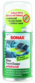 Čistič klimatizácie antibakteriálne Sonax 100ml s vôňou Green Lemon