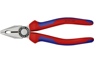Kliešte kombinované 180, poťah PVC - KNIPEX 0302180