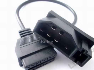 Redukcia pre diagnostiku na vozidlá Ford - 6 + 1 pin - SIXTOL