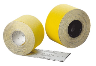 Brúsne papiere 93 mm x 50 m, role, rôzne hrubosti Veľkosť zrna: P40