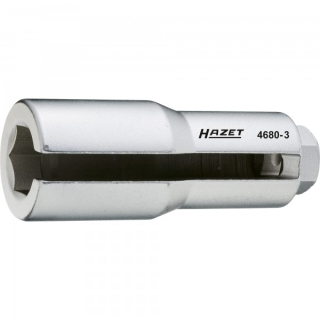Hlavica - kľúč na lambda sondy 22 mm, štvorhran 1/2 ", extra dlhá 110 mm - HAZET 4680-3