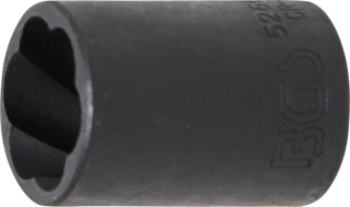 Nástrčná hlavica 1/2" 17 mm, na poškodené - strhnuté skrutky - BGS 5266-17