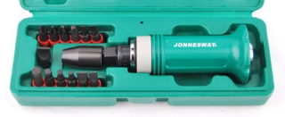 Úderový / rázový skrutkovač s adaptérom 1/2" - JONNESWAY AG010138