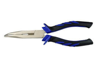 Kliešte na jemnú mechaniku PREMIUM zahnuté, dĺžka 200 mm