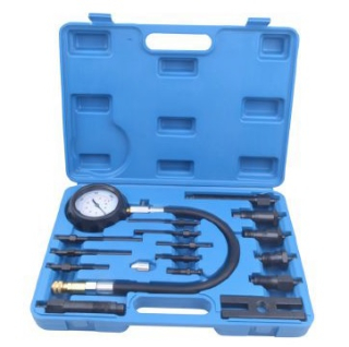 Kompresiometr, tester kompresie diesel, 16 kusov - Quatros QS30196