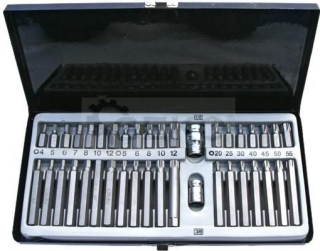 Bity Imbus, TORX, XZN (Spline), sada 40 kusov - Quatros QS51131