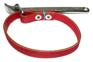 Kľúč na olejové filtre s pásom - Quatros QS60609